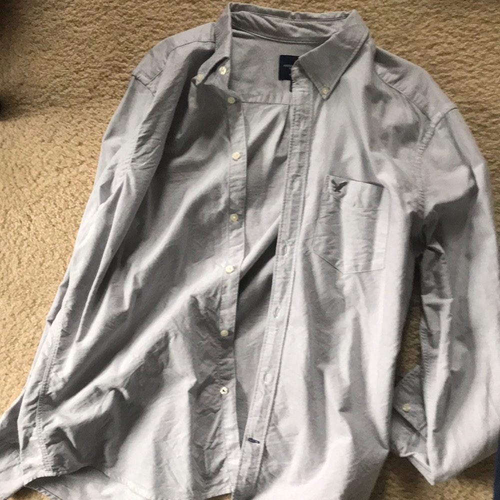 American Eagle Button Down Dress Shirt